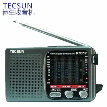 De Vânzare la cald de Înaltă Calitate de Radio Portabil TECSUN R-1012 FM / MW / SW / TV, Radio Multiband trupa Lume Receptor Radio 76-108MHz Y4378A