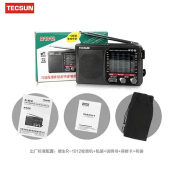 De Vânzare la cald de Înaltă Calitate de Radio Portabil TECSUN R-1012 FM / MW / SW / TV, Radio Multiband trupa Lume Receptor Radio 76-108MHz Y4378A