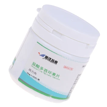 1 Sticla de Clorhidrat de Doxiciclină Comprimate 50mg Anticatarrhals 100 Tablete