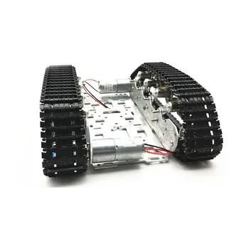 2018 NOU de Amortizare Sold Rezervor de Metal Robot Șasiu din Aluminiu, Platforma de Primăvară DIY crawler