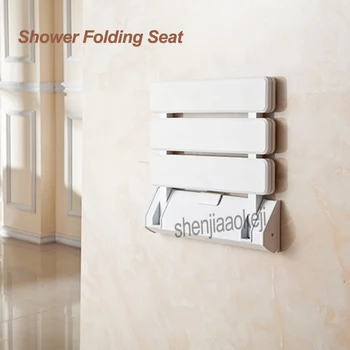 Scaun de duș Baie scaun Montat pe Perete Scaun de Toaletă din Aluminiu Pliere Scaun pentru Duș de perete Baie scaun Acasă schimbare de pantofi bancă