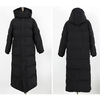 SONDR Extra Lungi Parka Coat, Femei Jacheta de Iarna pentru Femei, Plus Dimensiune Hanorac cu Sacou Canadiană, Căptușit Îmbrăcăminte exterioară 30