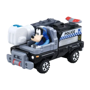 Takara Tomy Conduce Saver Disney Tomica DS-04 Pumn de Poliție Goofy Masina Fierbinte Pop pentru Copii Jucarii pentru Autovehicule turnat sub presiune, Metal Model