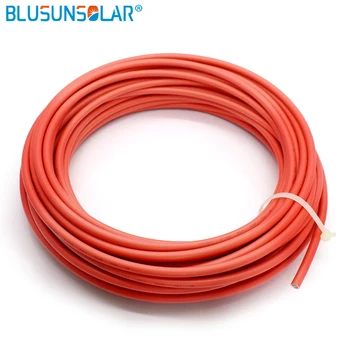 Fierbinte de vânzare 20/rola 4mm2/6mm2(12 AWG/10AWG) PV Cablul roșu și negru conductor de Cupru XLPE jacheta WithTUV Aprobarea