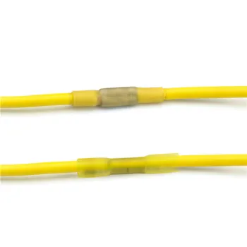 100buc cabluri Electrice de Îmbinare prin Cablu Sertizare Terminale Conectori Impermeabil Căldură Psihiatru Fundul Conectori Kit Cutie AWG 22-10 BHT