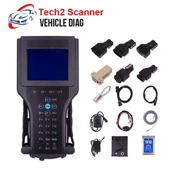 Pentru GM Tech2 Scanner cu Software-ul de 32MB Card Set Complet Pentru SAAB/OPEL/SUZUKI/Holden/ISUZU OEM Tech2 Instrument de Diagnosticare pentru Auto 12V