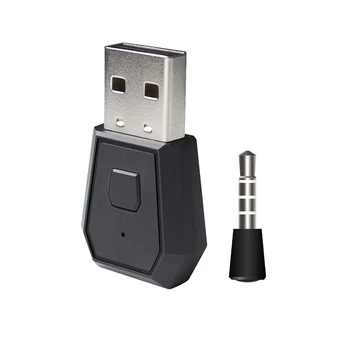 BT Adaptor Receptor Wireless Căști Adaptor Dongle USB Adaptor USB Dongle pentru PS4 Negru