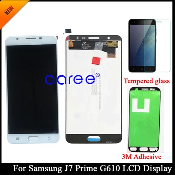 Clasa AAA reglabil Pentru Samsung J7 Prim G610 LCD Pentru Samsung J7 Prim-Display LCD Touch Screen Digitizer Asamblare + Adhesisve