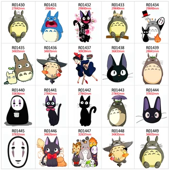 Japonia Anime Spirited Away Totoro Desene animate Noi 30pcs/lot Rășini Acrilice Model Planar Rășină Tipărite pentru DIY Bentita de Par Funda