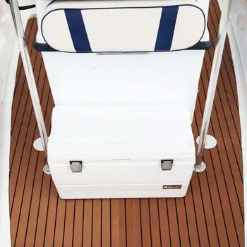 2400x600x6mm Spuma EVA Faux lemn de Tec Foaie Marin Barca Parchet Pad autoadezive anti-alunecare Yacht Parchet Pad RV Podea Mat
