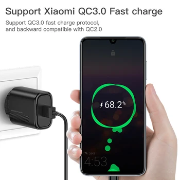 KUULAA Quick Charge 3.0 QC 18W Incarcator USB Pentru Xiaomi Redmi Note 9 8 7 QC3.0 Încărcare Rapidă USB de Perete Încărcător de Telefon Pentru Samsung
