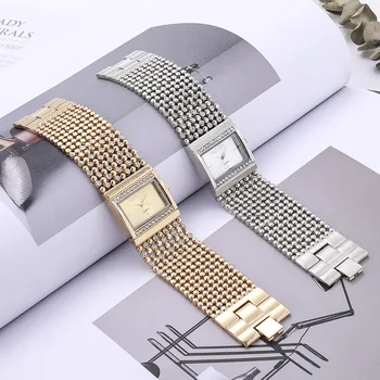 Femei Ceasuri de Femei de Moda Ceas 2020 Geneva Designer Doamnelor Ceas de Lux Marca Diamant, Cuarț brățară de Aur Uita-Cadouri pentru Femei