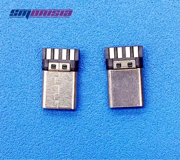 20buc Solderable USB 3.1 de tip C Mascul Jack Soclu Dublu de Încărcare Conector Pentru Telefonul Mobil Android