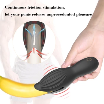 Mai nou sex Masculin Automată Masturbeaza Mașină Orală Glandul Stimula Masaj Penis Întârziere Antrenor Bărbați Masturbator 10 Moduri de Vibrator