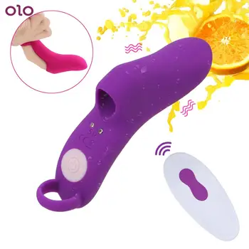 Telecomanda Wireless cu Degetul Vibratoare 9 Frecvența Jucarii Sexuale pentru Femeile de sex Feminin Masturbator G Spot Masaj Stimulator Clitoris