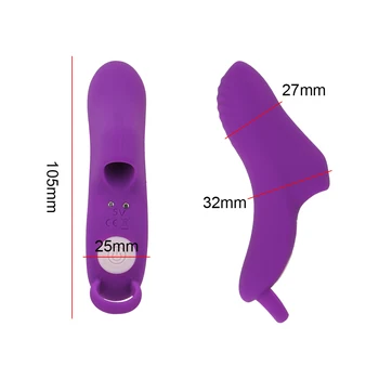 Telecomanda Wireless cu Degetul Vibratoare 9 Frecvența Jucarii Sexuale pentru Femeile de sex Feminin Masturbator G Spot Masaj Stimulator Clitoris