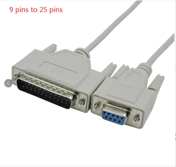 P-taie cablu de date USB pentru Kingcut Pcut CT-630 1200 900 de tăiere plotter print cablu data de 9 pini la 25 de pini 9pins să 9pins