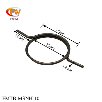 FINEWE 5pcs/lot de 1,5-1,6 mm sârmă oțel arc usa de blocare de primăvară maneta de întoarcere de primăvară încuietori electronice mâner anti-furt ușa de primăvară