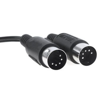 2 Metri USB la Cablu MIDI Pian Electric cu Tambur Muzica de Chitara Compila Interfață Cablu Adaptor Converter Suport pentru Windows și Mac OS