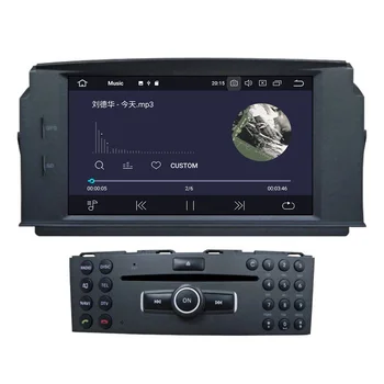 Android 10.0 4GB+64GB Masina DVD Player Navigatie GPS Pentru MERCEDES BENZ C Class C180 C200 C220 C230 W204 multimedia unitate juca