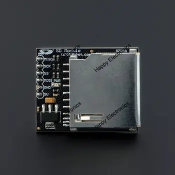 DFRobot DIY SD Cititor de Module, 5V cu comutator izbucni standard de card SD si Micro SD (TF) card Compatibil cu arduino etc.