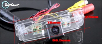 Pentru Subaru Forester SG SH Masina aparat de Fotografiat de Înaltă Calitate, Vedere din Spate Back-Up aparat de Fotografiat Impermeabil PAL / NTSC Pentru TopGear Tuning | CCD + RCA