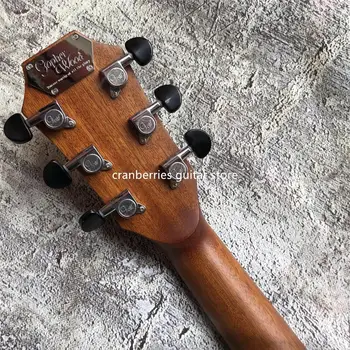 Gopher Lemn G220CE chitara acustica,GA corp,40 cm solid spruce top chitara acustica,Fishmansonitone preamp,transport Gratuit