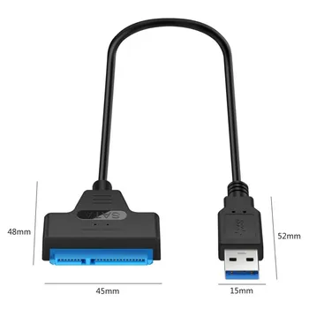 Usb Cablu SATA SATA 3 Usb 3.0 Adaptor Cabluri Conectori SATA Usb Cablu Adaptor Suport 2.5 Inch Ssd Hdd Hard Disk