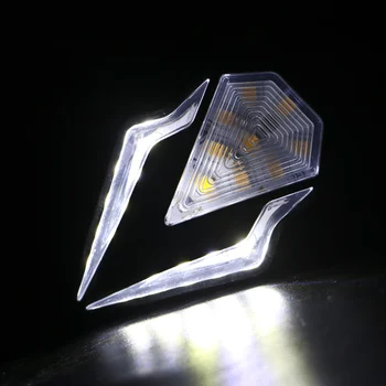 1 Pereche de Semnalizare Lumina formă de Diamant 12V Motocicleta semnalizatoare Lumini Motociclete Lampa Semnal Universala