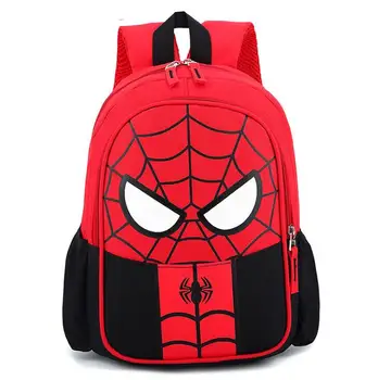 Desene Animate Disney Super-Erou Spider-Man Pentru Copii Rucsac Minunat Moda Copii Impermeabil Ghiozdan Gradinita