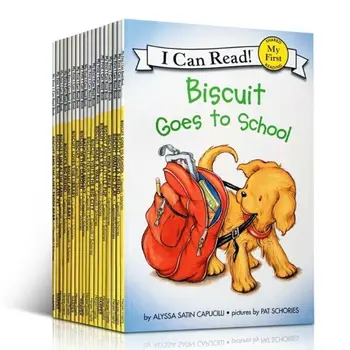 22 Carti/set Biscuit Seria engleză Cărți ilustrate Pot Citi Copiilor Povestea Rezervați Devreme Educaction Carte de Lectură pentru Copii