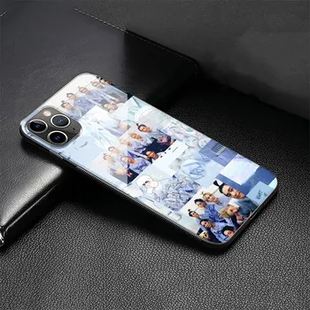 Grupul Kpop GOT7 Client de Înaltă Calitate Capac Sticla pentru iPhone 11 Pro XR X XS Max 7 8 6 6s Plus 5S SE 2020 Caz de Telefon