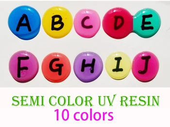 Semi Culori 10g Epoxidice UV Colorant vopsea Rășină Rășină Pigment Mix de Culoare DIY Meșteșug Colorate UV Rășină