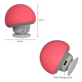 Stereo portabil Music Player Bluetooth Wireless Speaker Suport Stand pentru Iphone Mobil Xiaomi Suport ventuza Mount