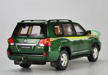1:18 Scară Toyota Land Cruiser LC200 Verde turnat sub presiune SUV Model de Masina Jucării Pentru Cadouri de Colectie Original Cutie de Transport Gratuit