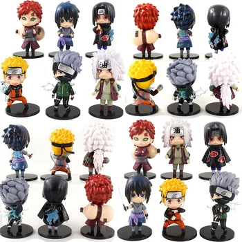 Naruto Cifrele de Acțiune Kakashi, Sakura Itachi Obito Gaara Jiraiya PVC Figura Model de Păpuși de Colectie Cadouri, Jucarii