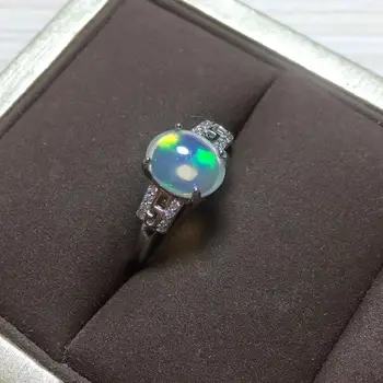 Naturale Opal inel de Nunta inel de logodnă, petrecere bijuterii elegant cadou pentru fata