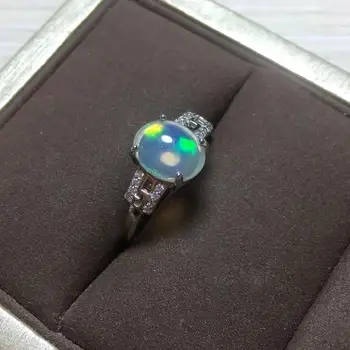 Naturale Opal inel de Nunta inel de logodnă, petrecere bijuterii elegant cadou pentru fata