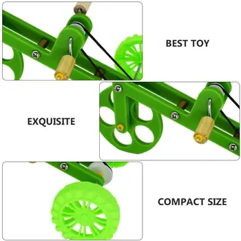 1 Interesant Papagal De Formare Jucărie Recuzită Biciclete Mini Toy Pasăre De Formare Consumabile Jucăria Potrivită Pentru Păsări Papagal