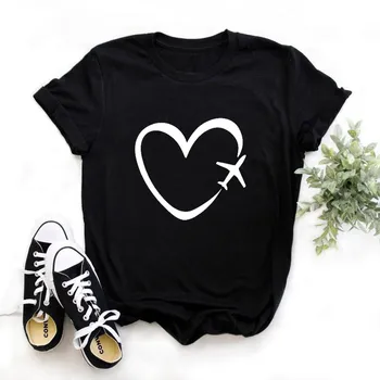 Femei negru t-shirt Fata maneca scurta de sex Feminin de Vară 2020 Brand de Îmbrăcăminte Fata Topuri Picătură de transport maritim