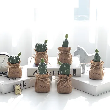 Nordic Artificiale Cactus Rășină Figurine Cactus Decorative Miniaturale Living Office Home Decor Accesorii