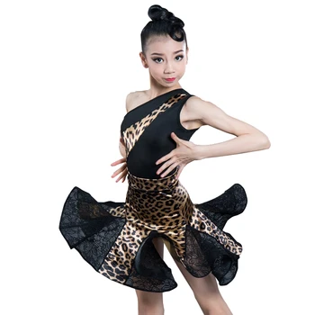 Noi Latino Rochie De Dans Fete De Vară De Formare Profesională Exercițiu Haine De Leopard De Imprimare De Performanță Poarte Îmbrăcăminte De Performanță