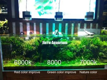 APP bluetooth smart control răsărit apus de soare de plante de Apă cresc de lumină LED dimmer ventilatorului de răcire verde roșu spectru complet Acvariu