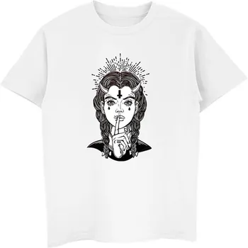 Moda Fierbinte de Vânzare Oculte Motociclist Tatuaj Tricou Sexy Gotic Demon Print T-shirt Barbati Casual Tricouri Hip Hop Topuri Streetwear Harajuku