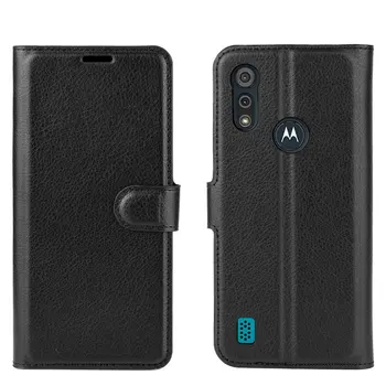 Pentru Motorola Moto păstrăm e6 2020 Portofel Caz de Telefon pentru Motorola Moto păstrăm e6 2020 Flip din Piele Acoperi Caz Capa Etui Fundas