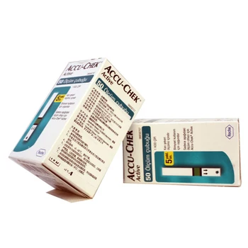 De Vânzare la cald Accu-Chek Active Glucometru Metru de Glucoza din Sange Diabetul Benzi de Testare 50pcs + Liber Lancets 50pcs Pentru Sănătate