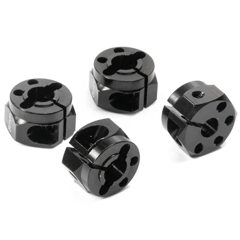 YEAHRUN de Aluminiu de 8mm Hexagon Adaptor pentru Butuci de Roți Muntele Combiner cu Șurub din Oțel Inoxidabil Ac pentru SCX10 1/10 masina Rc