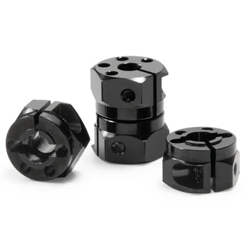 YEAHRUN de Aluminiu de 8mm Hexagon Adaptor pentru Butuci de Roți Muntele Combiner cu Șurub din Oțel Inoxidabil Ac pentru SCX10 1/10 masina Rc