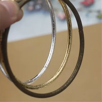 63mm Aliaj Rotunde Brățară Bronz Antic de Aur de Argint de Culoare de Metal brățară Brățară Pentru Femei cy2025