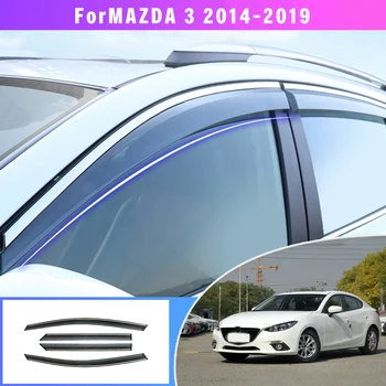 Masina De Fum Fereastra Soare, Ploaie, Parasolar Deflectoare De Paza Pentru Mazda 3 Axela Hatchback/Sedan 2016 2017 2018 Accesorii